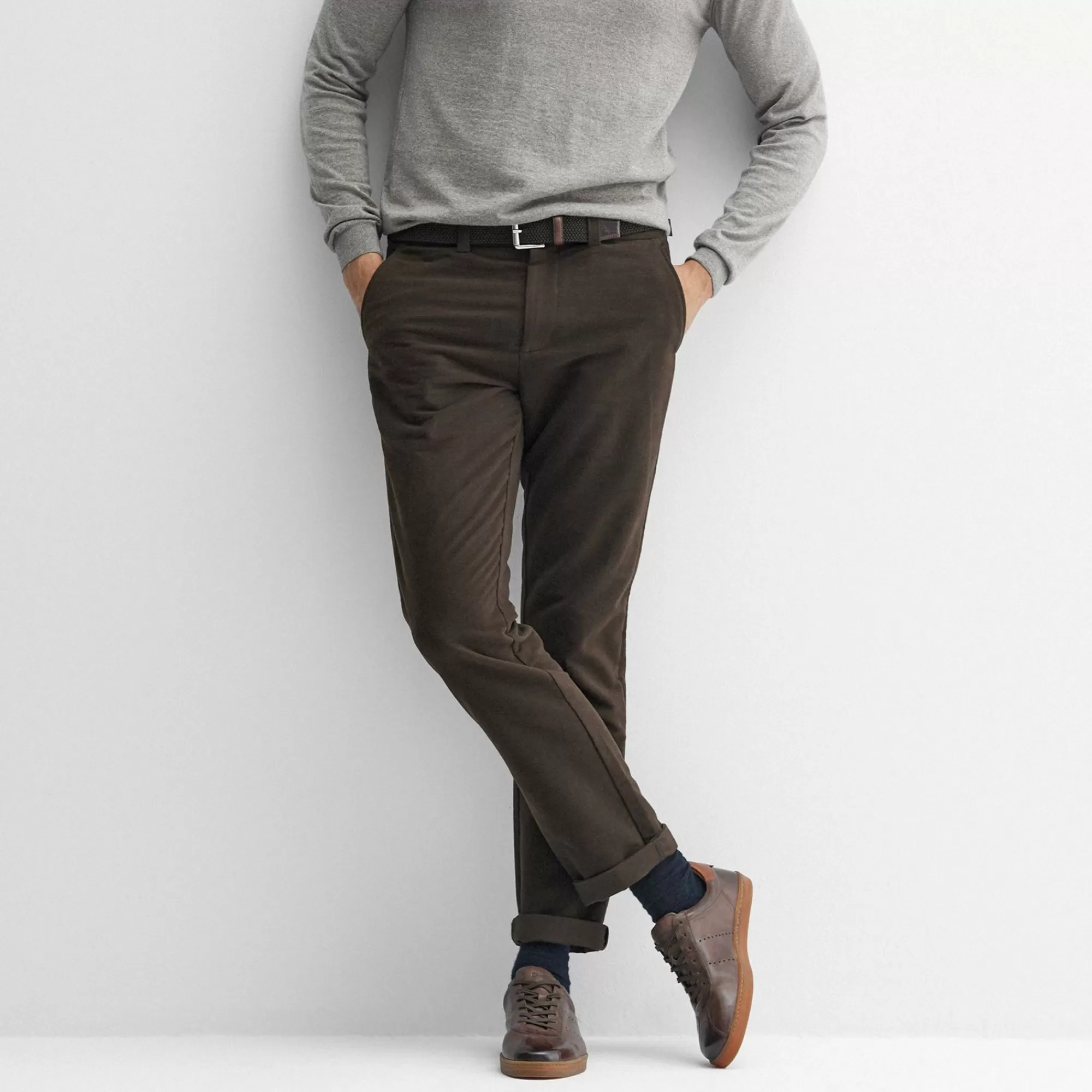 Men Oliver Sweeney Trousers^Ahakista Brown