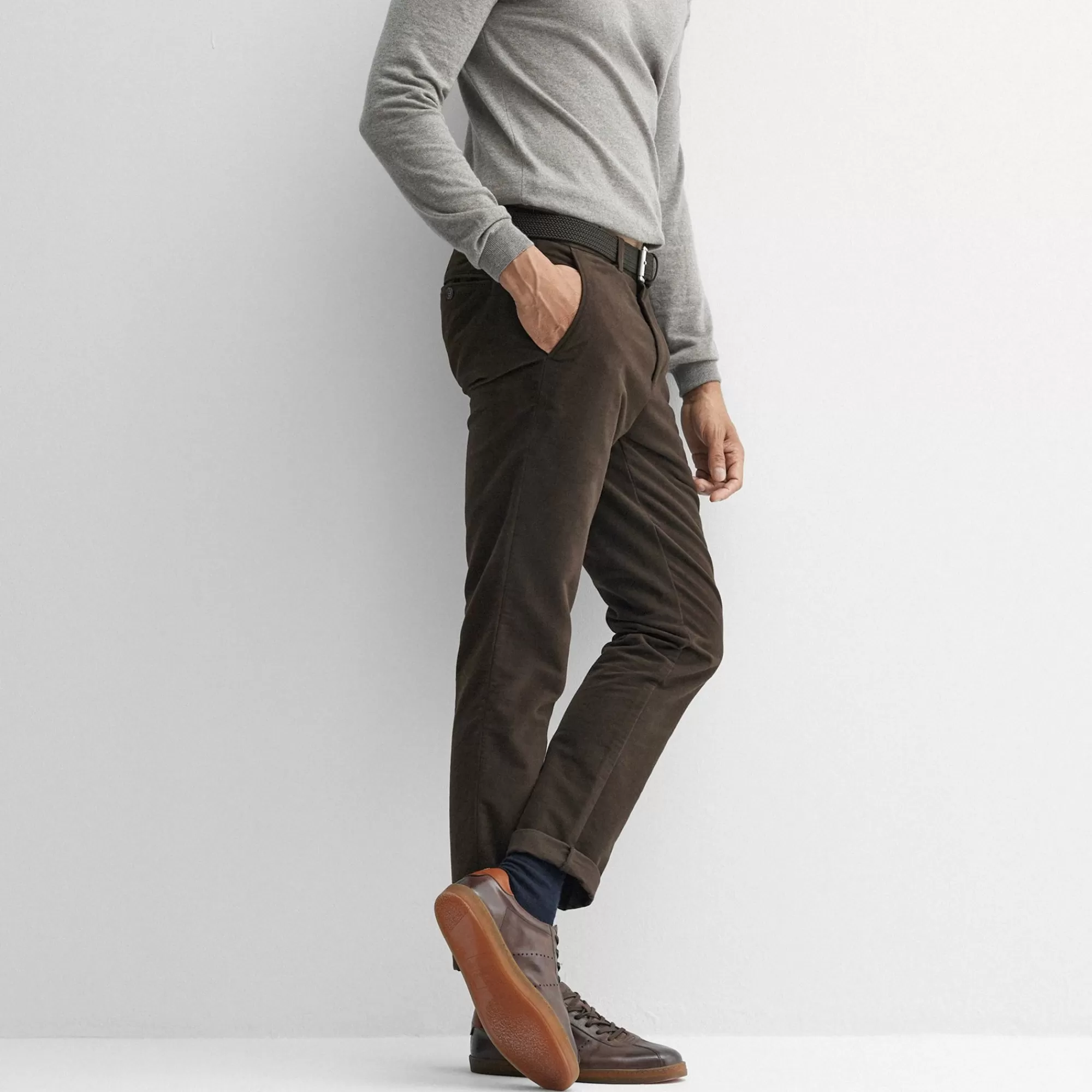 Men Oliver Sweeney Trousers^Ahakista Brown