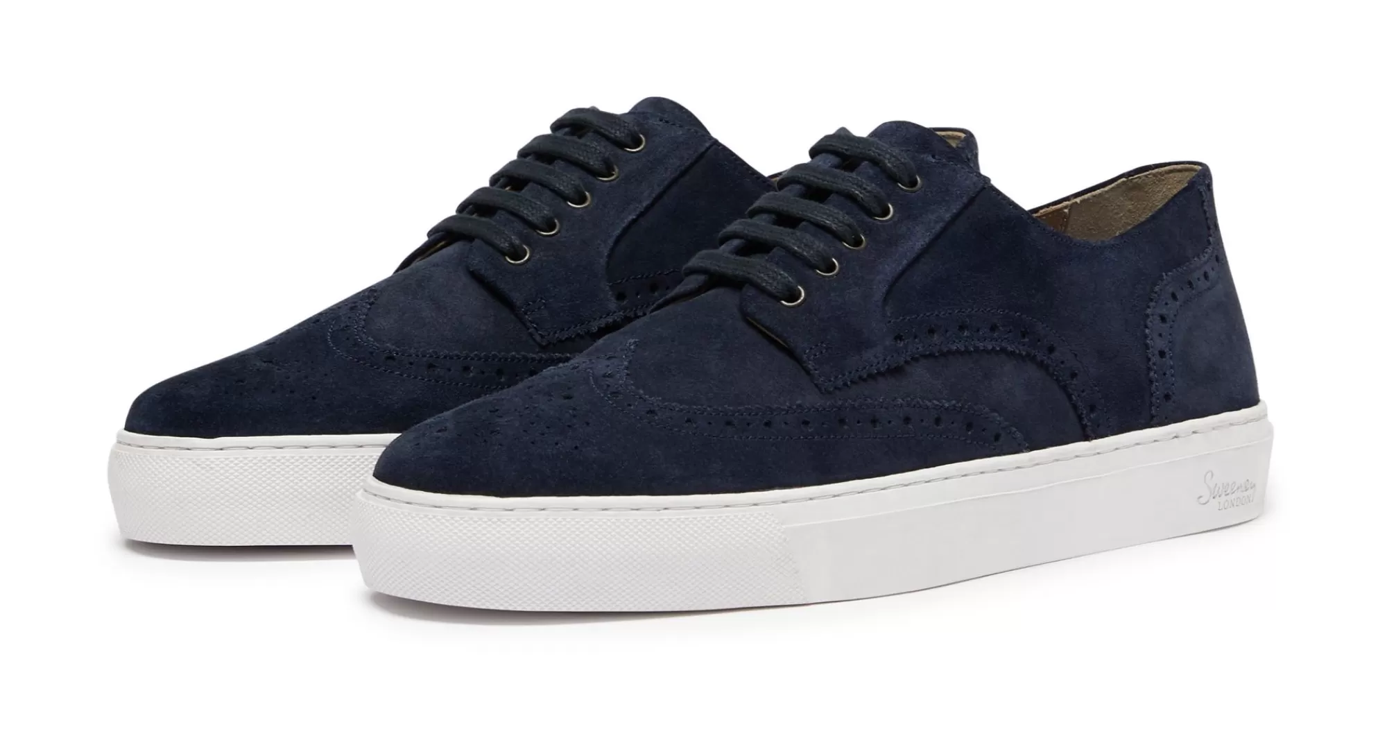 Men Oliver Sweeney Trainers^Burwell Navy Suede