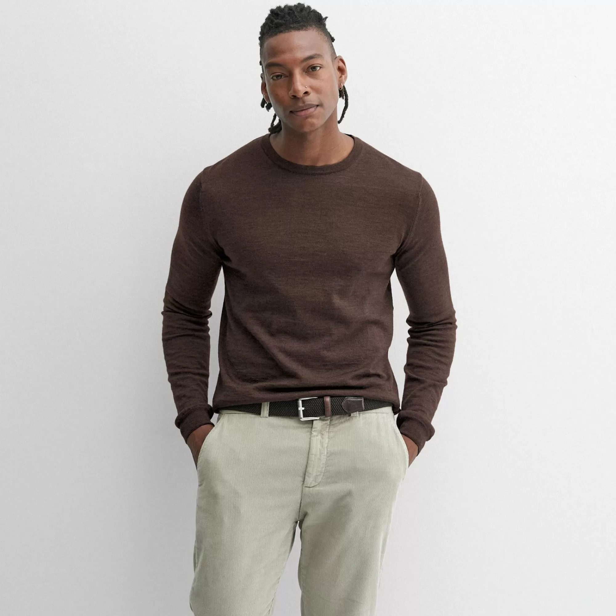 Men Oliver Sweeney Knitwear^Camber Chocolate