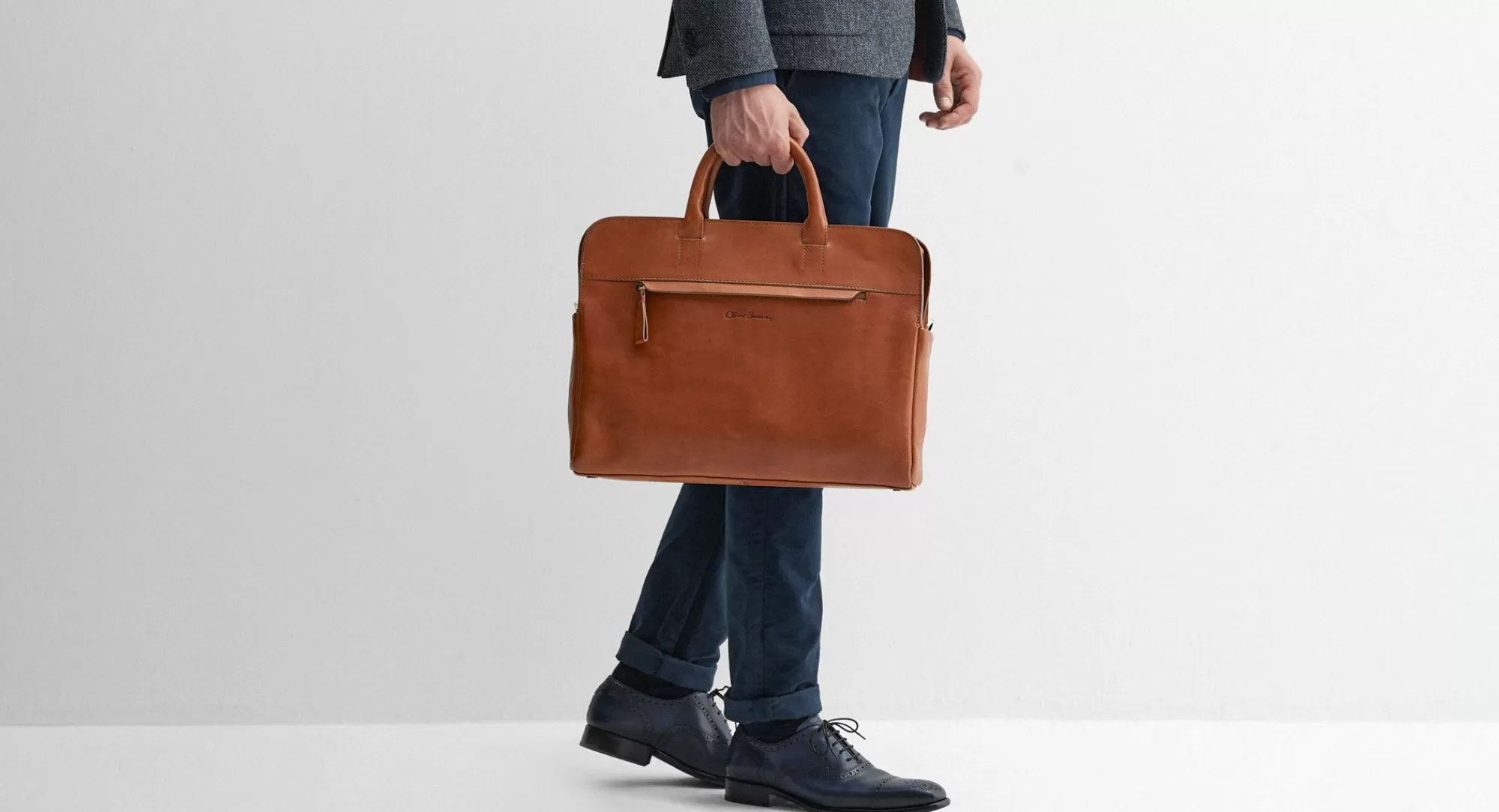 Men Oliver Sweeney Bags & Cases^Cranstall Tan