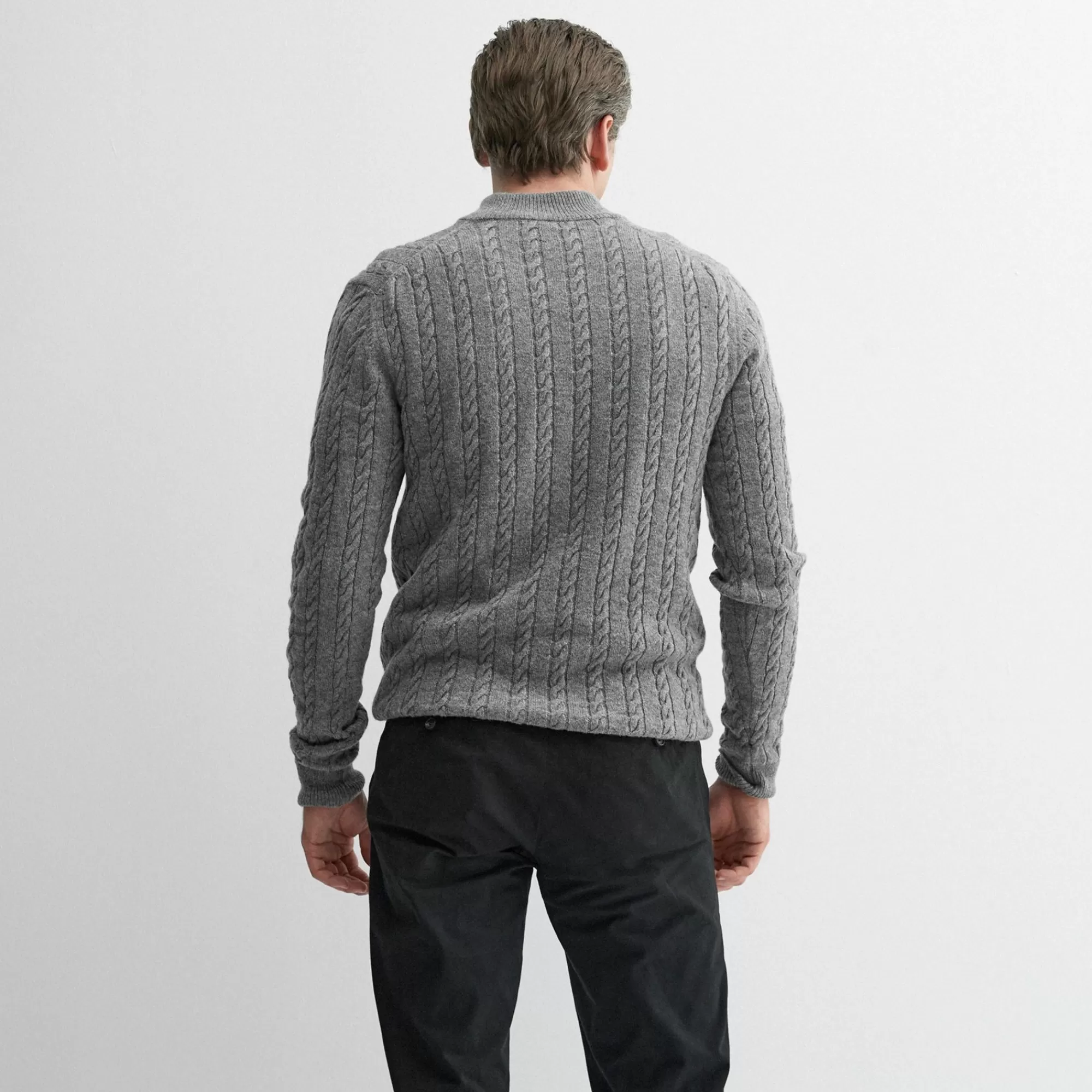 Men Oliver Sweeney Knitwear^Glanlough Light Grey