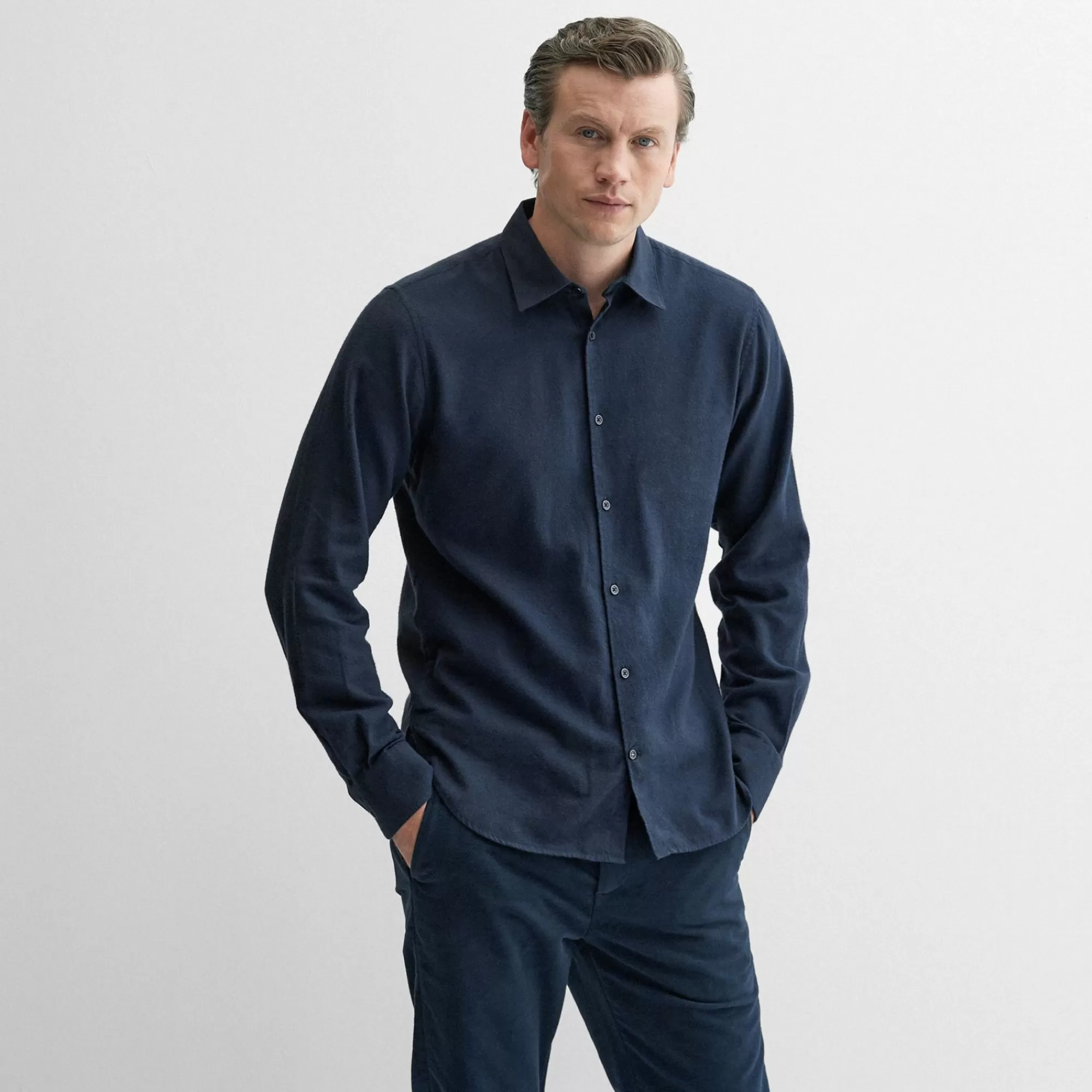 Men Oliver Sweeney Shirts^Hawkesworth Navy