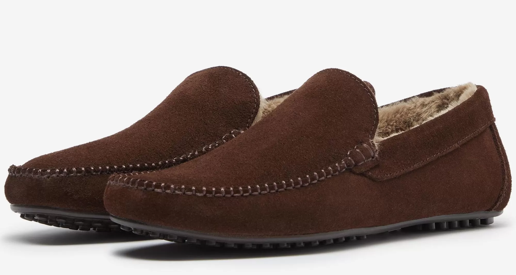 Men Oliver Sweeney Slippers^Landa Chocolate