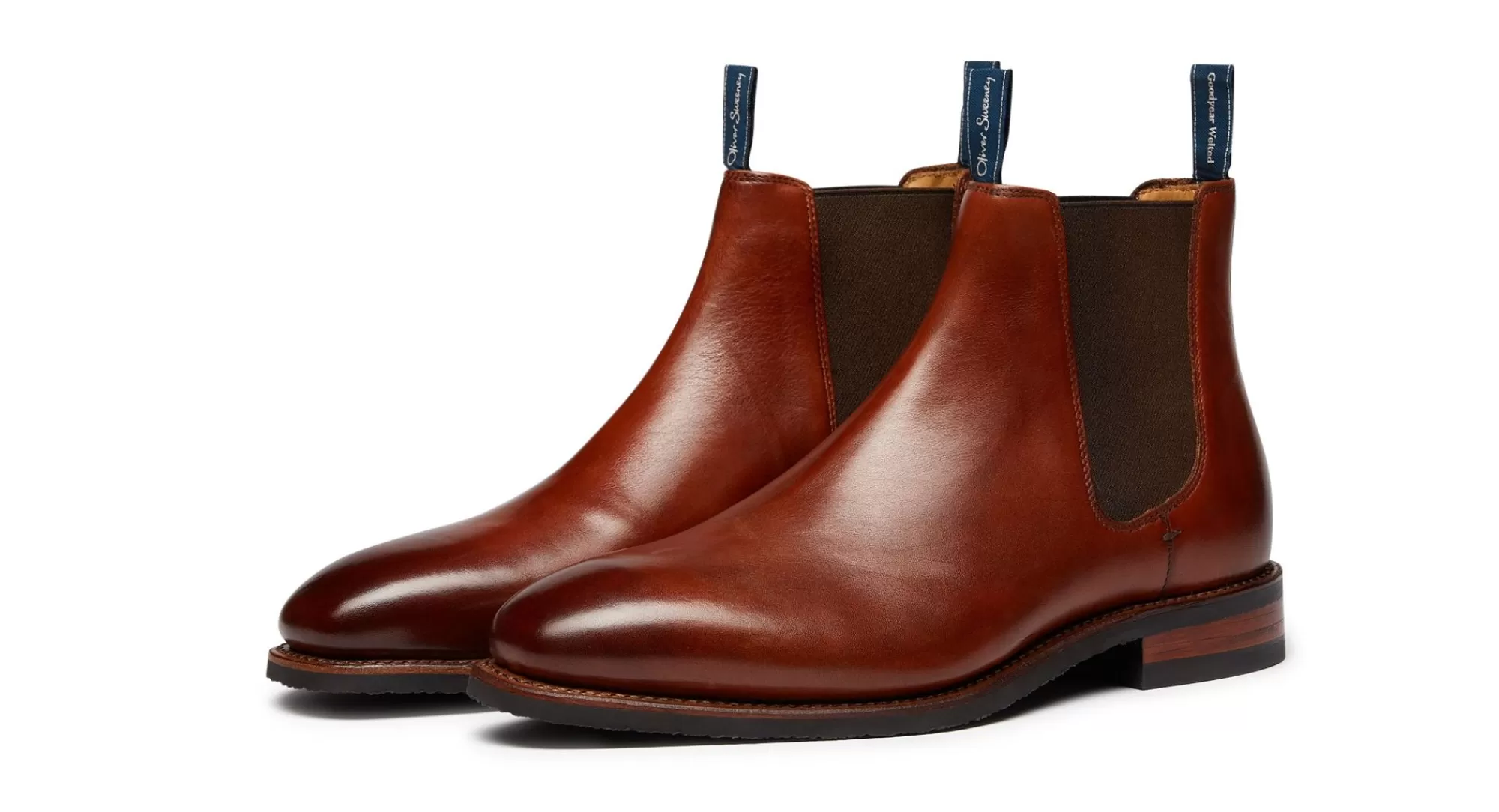 Men Oliver Sweeney Boots^Lochside Dark Tan