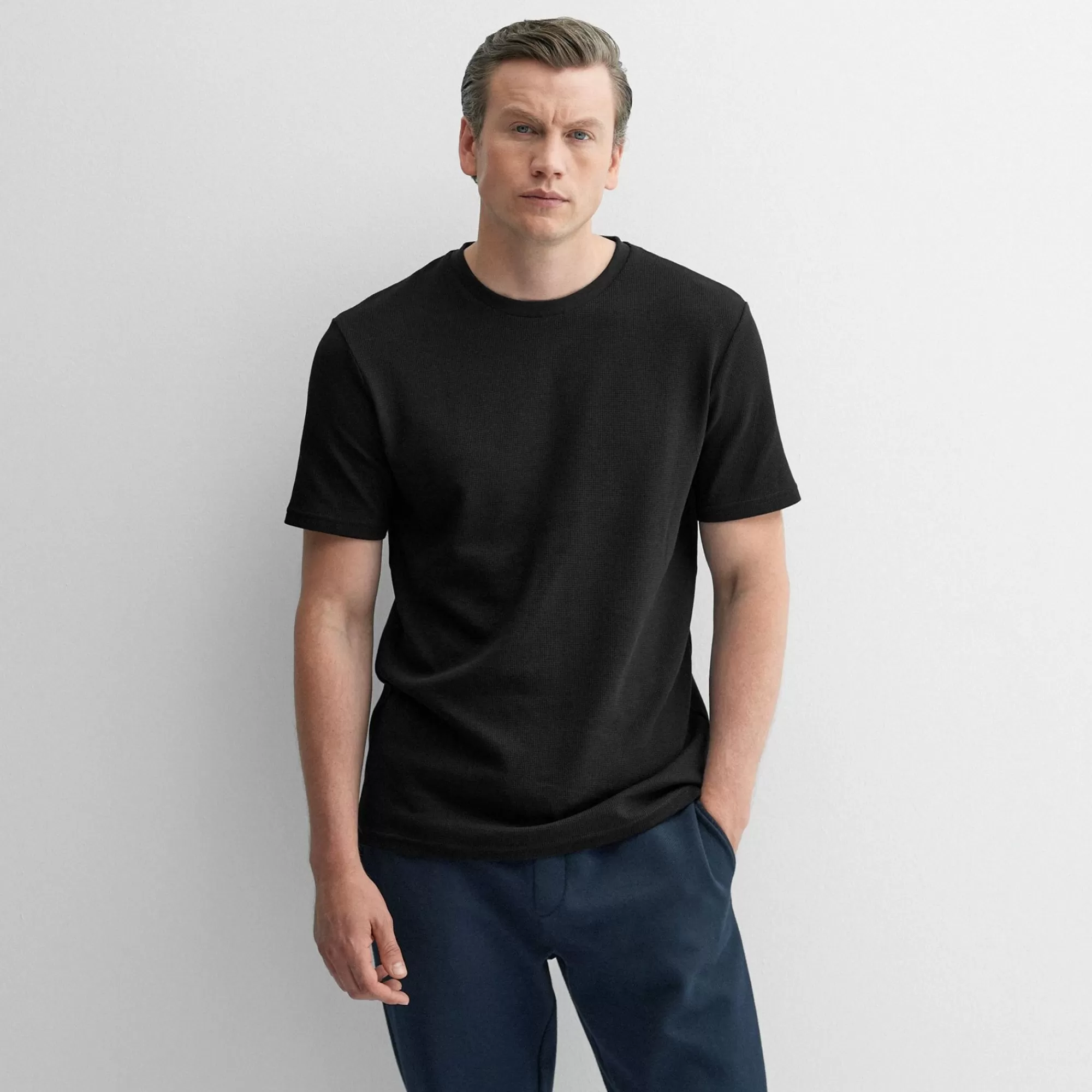 Men Oliver Sweeney T Shirts & Polos^Malin Black