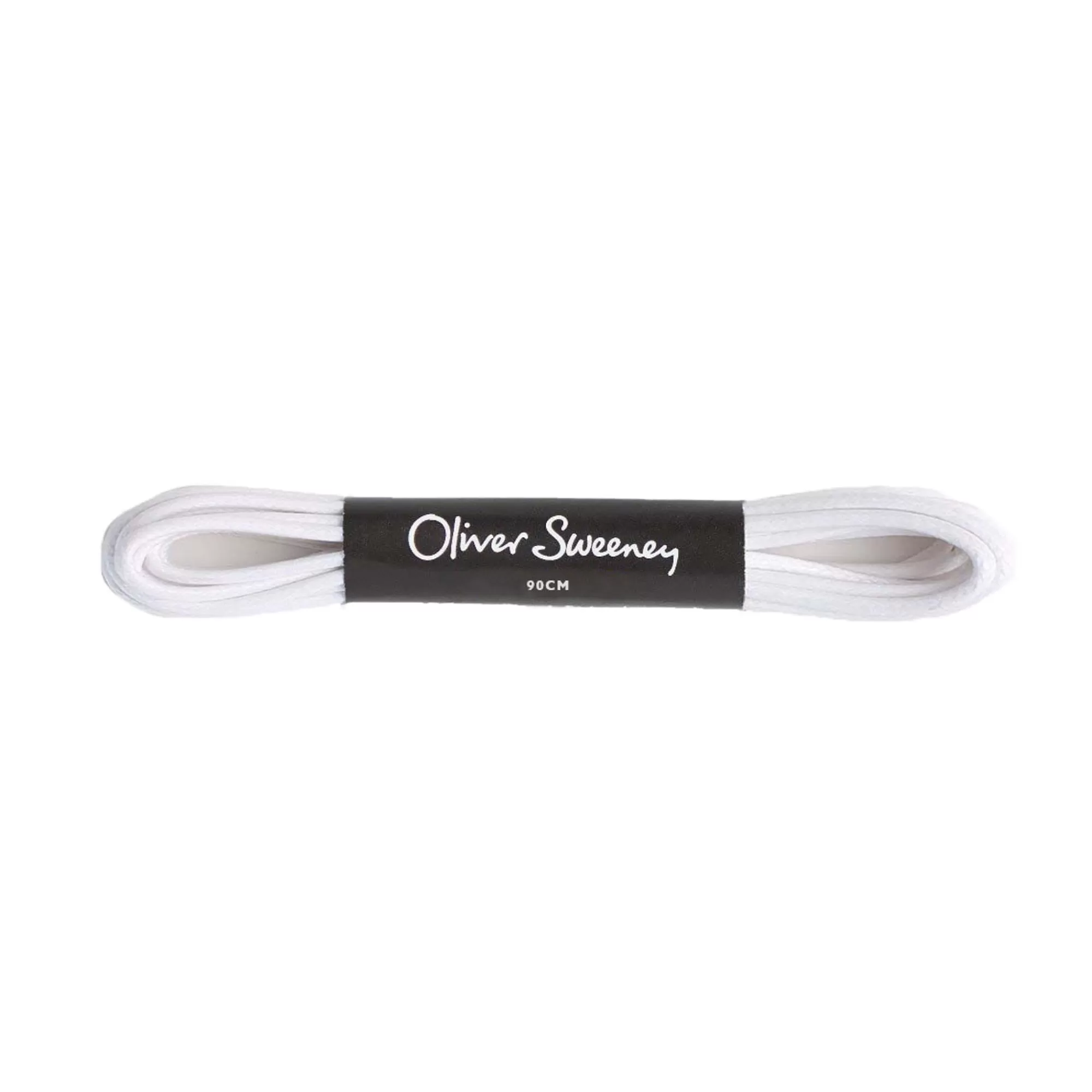 Men Oliver Sweeney Care & Repair^Medium Round White Laces