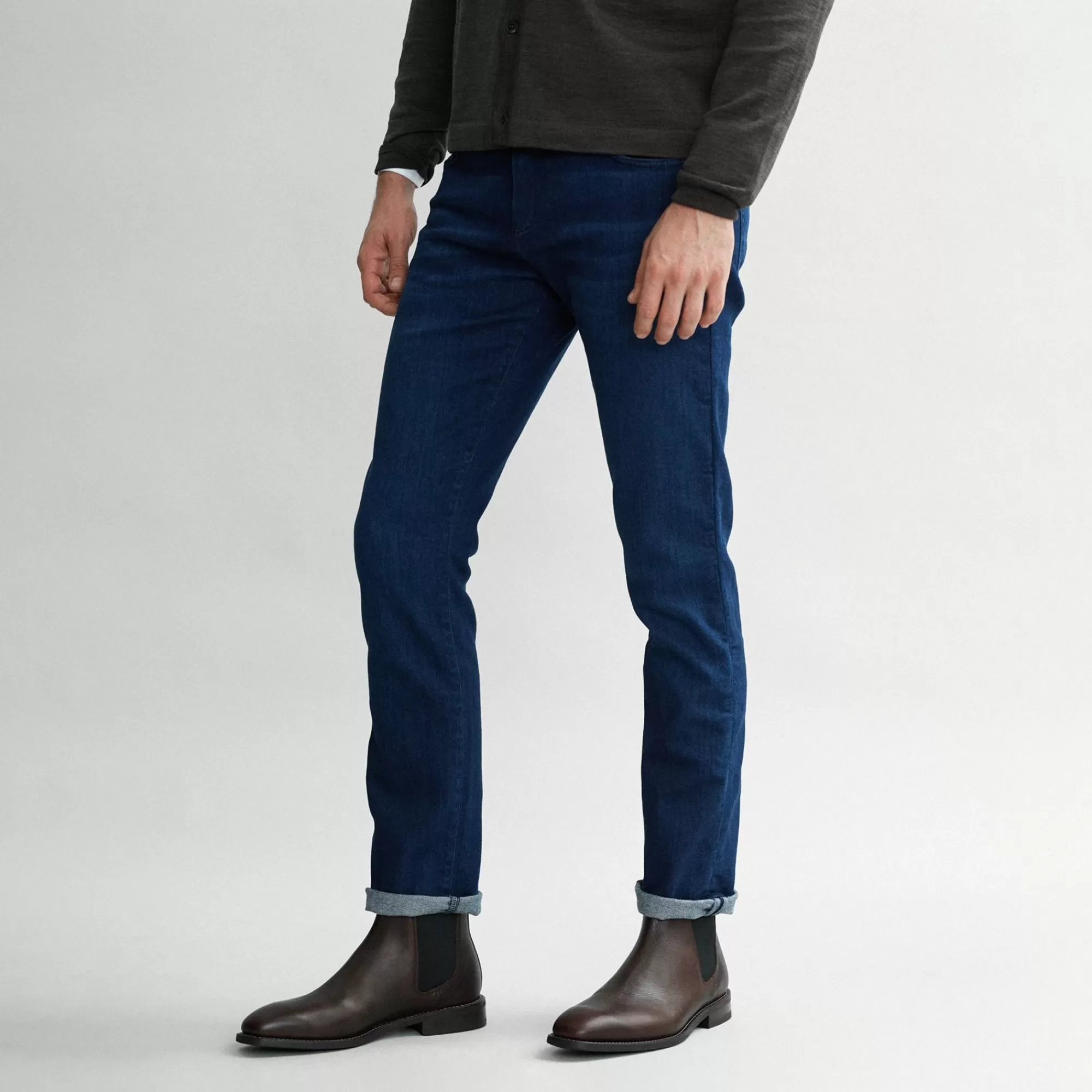 Men Oliver Sweeney Trousers^Navigli Blue