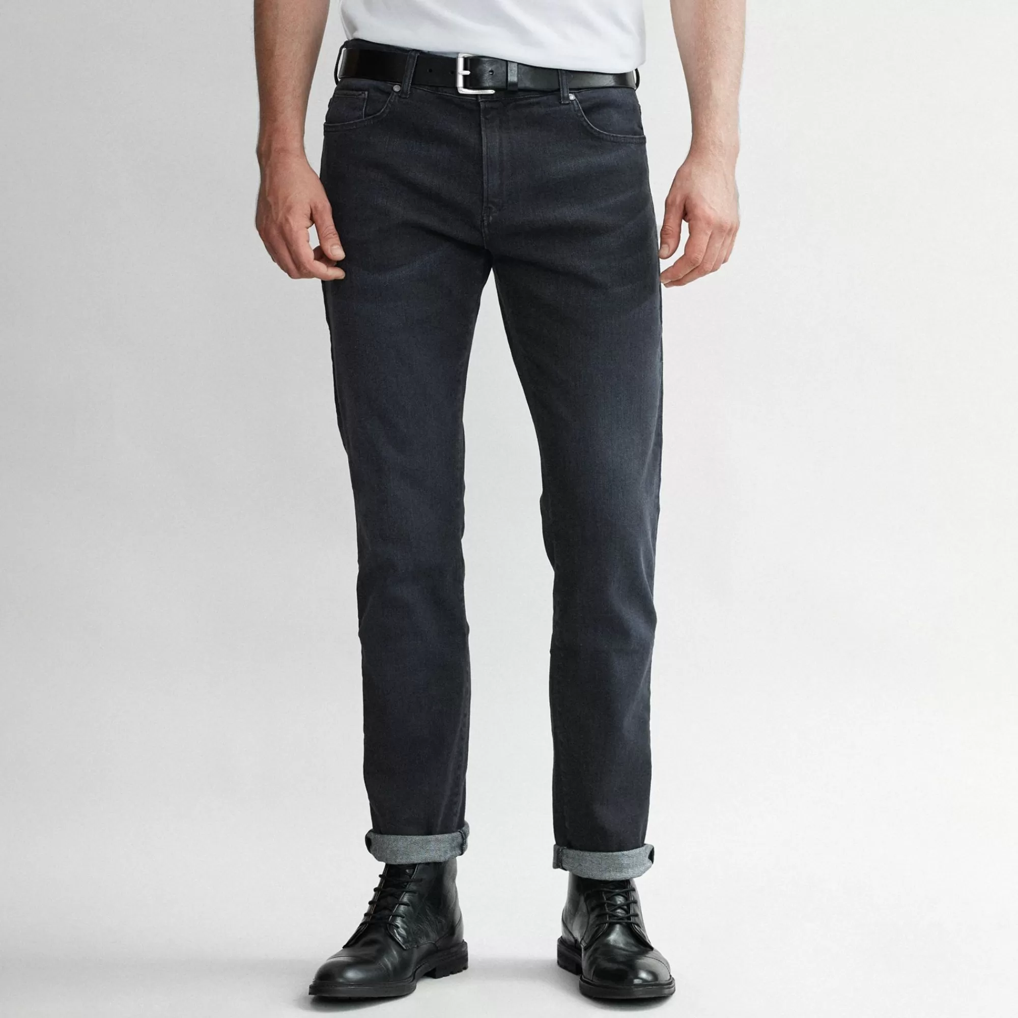 Men Oliver Sweeney Trousers^Navigli Charcoal