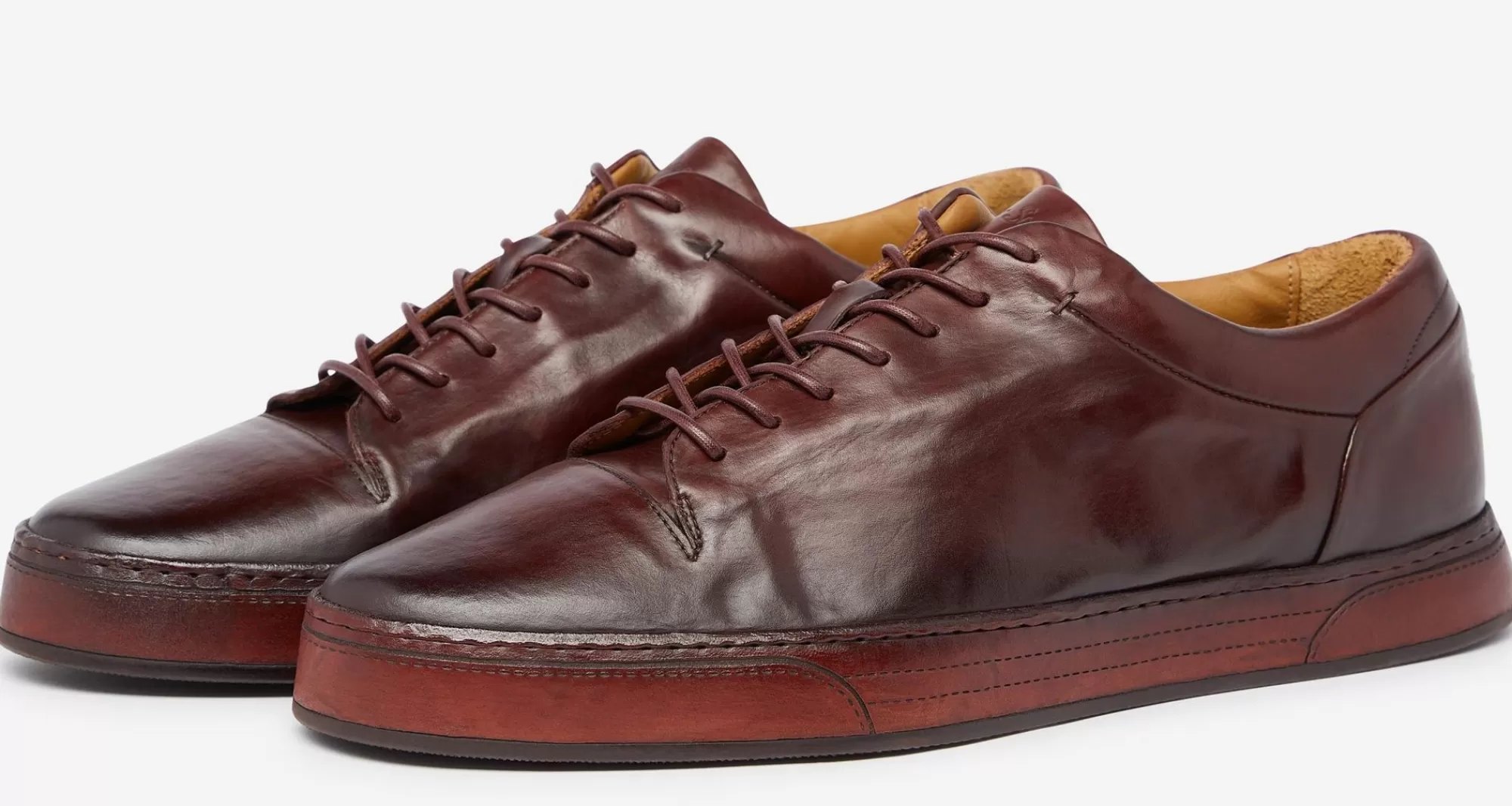 Men Oliver Sweeney Trainers^Prio Burgundy