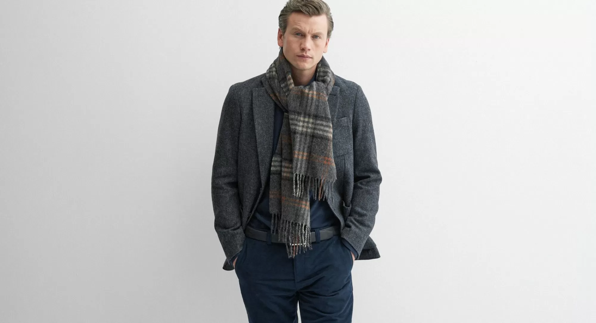 Men Oliver Sweeney Scarves, Gloves & Hats^Radnor Charcoal