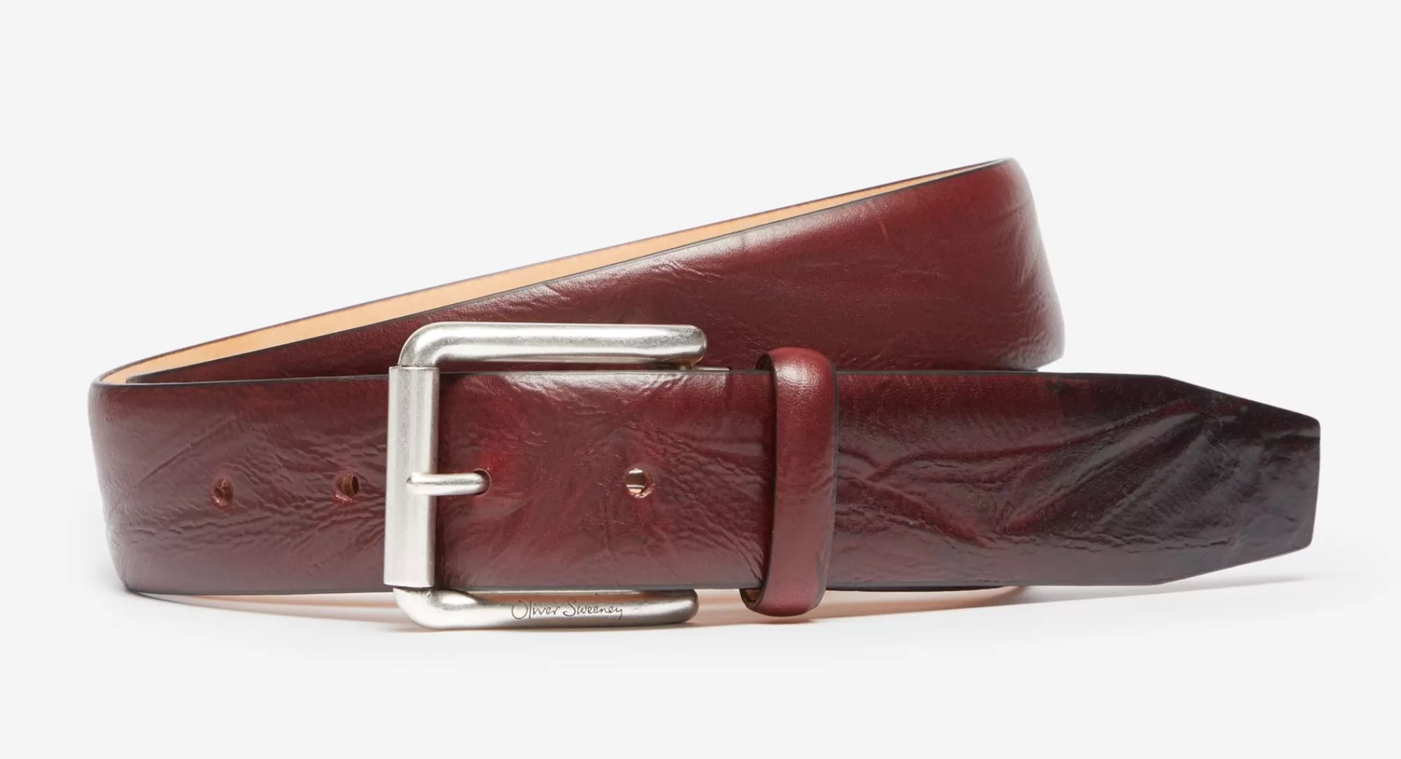 Men Oliver Sweeney Belts^Vertova Burgundy