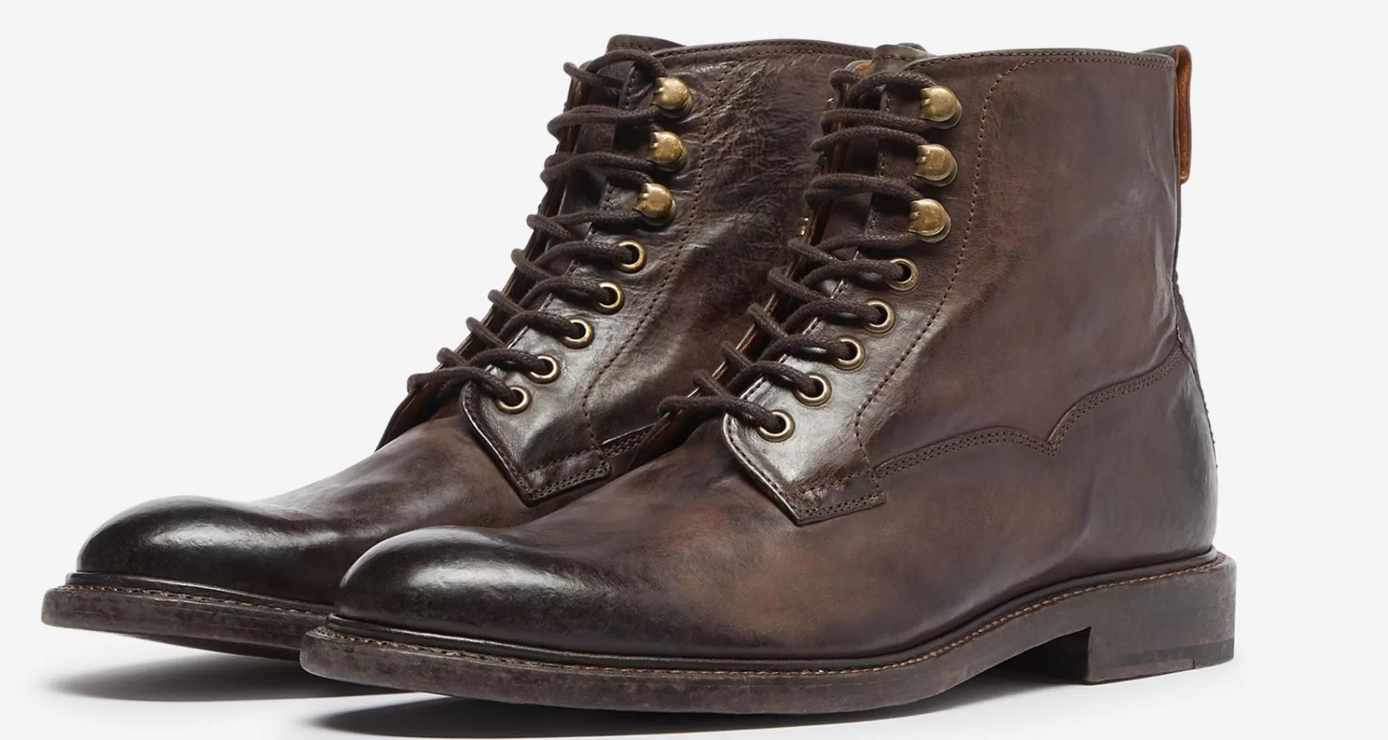 Men Oliver Sweeney Boots^Worsham Brown